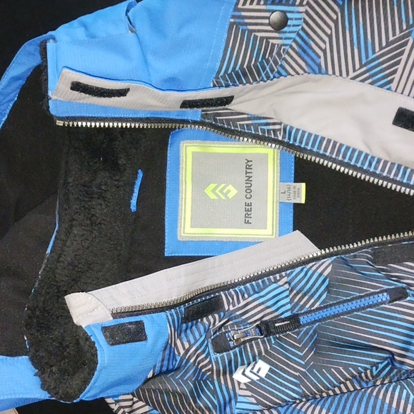 Free Country Winter Jacket Size L14/16 - Picture 7 of 14